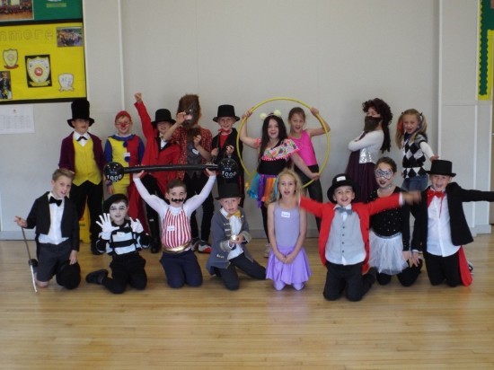 Downsend pupils perform in school play